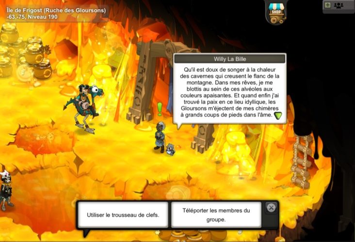 Dungeon keeper position