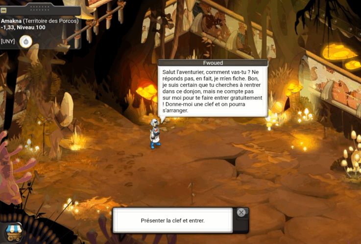 Dungeon keeper position