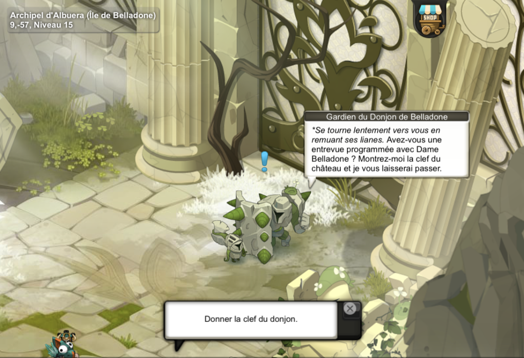 Dungeon keeper position
