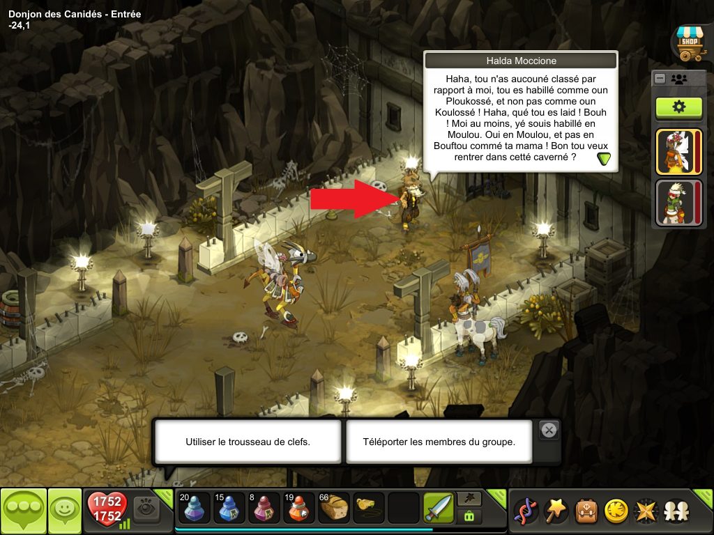 Dungeon keeper position