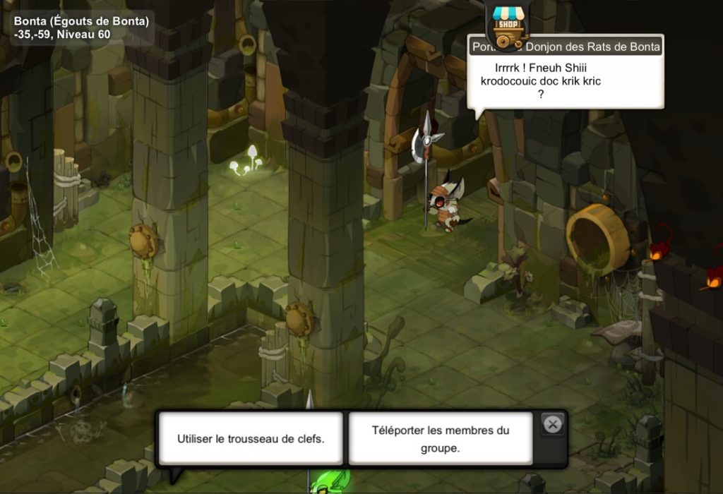 Dungeon keeper position