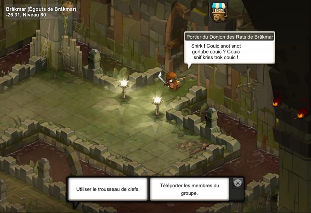 Dungeon keeper position