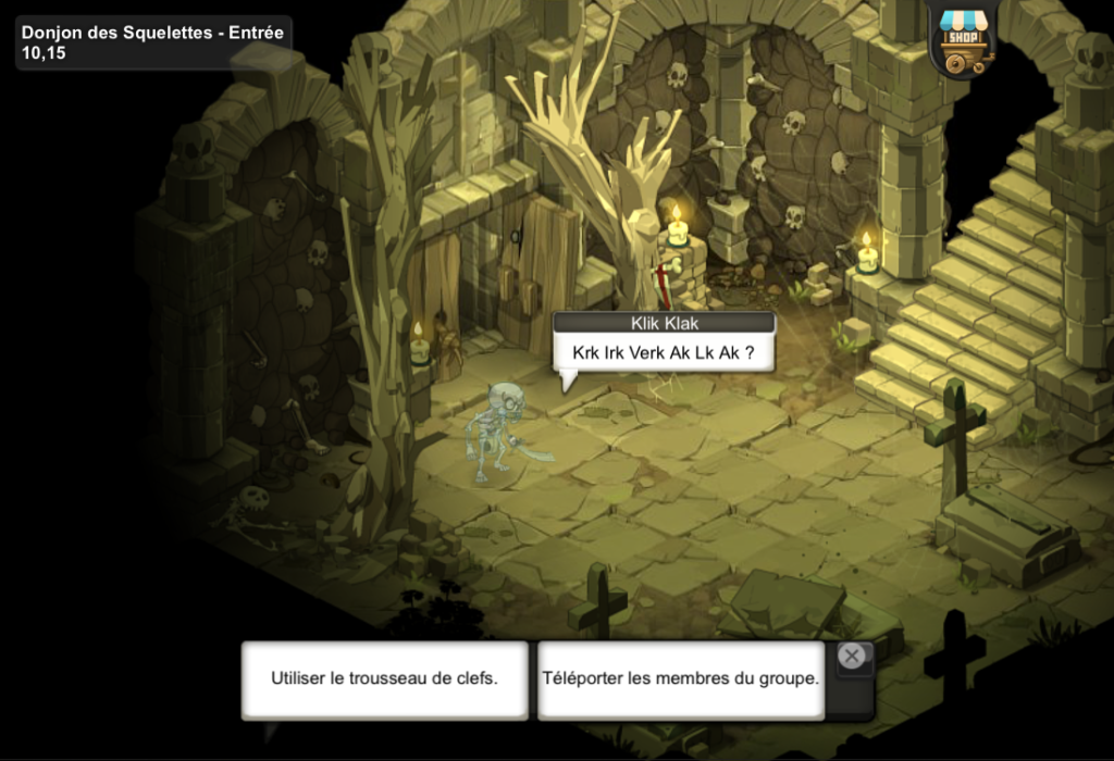 Dungeon keeper position