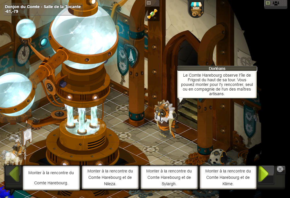 Dungeon keeper position