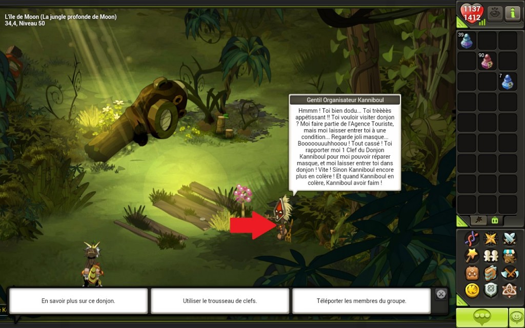 Dungeon keeper position