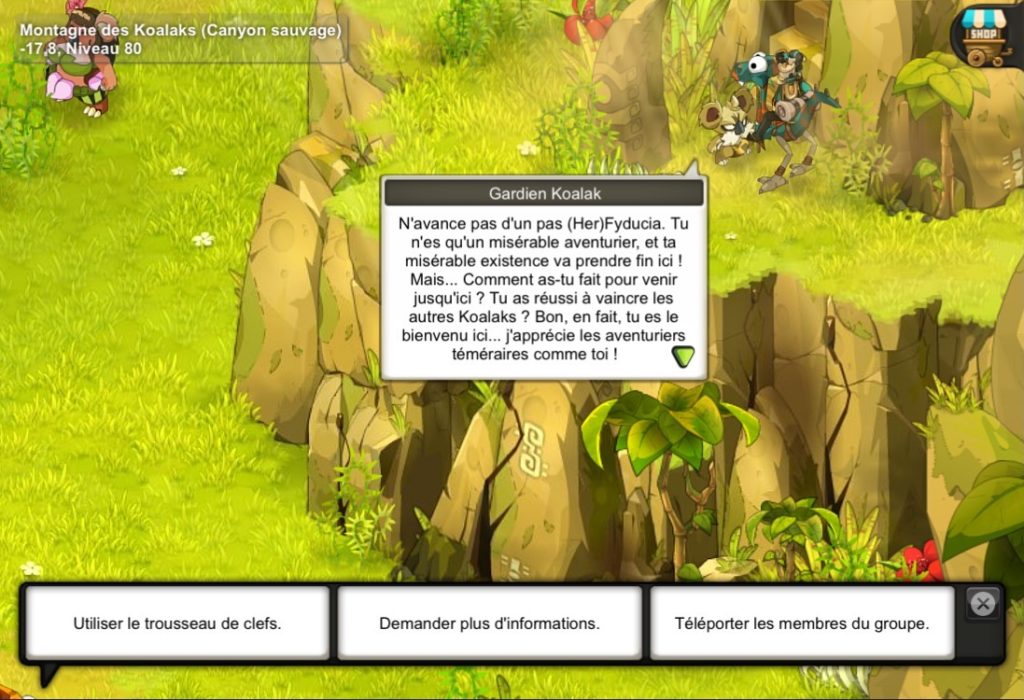 Dungeon keeper position