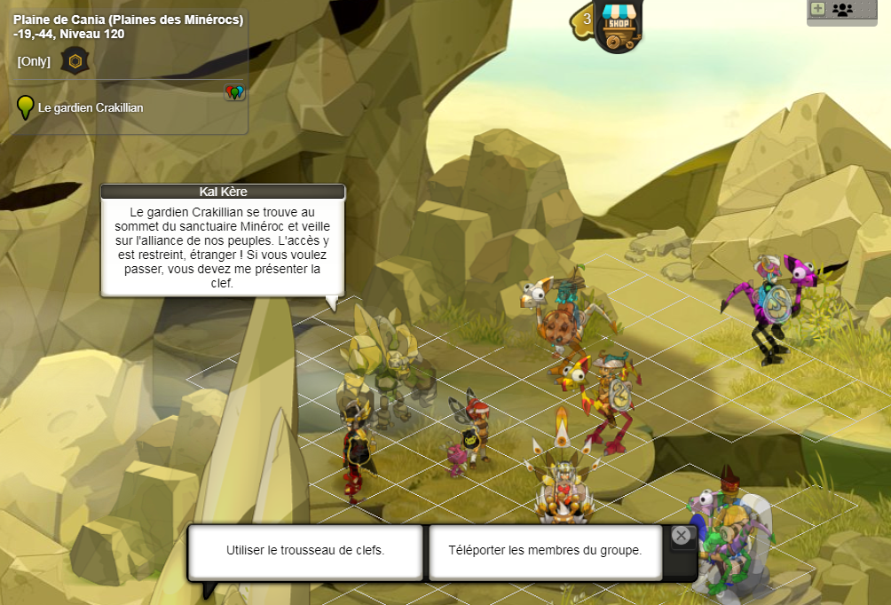 Dungeon keeper position