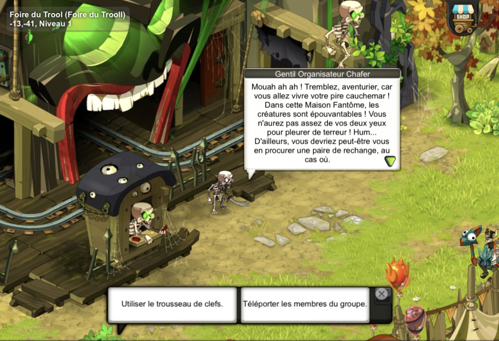 Dungeon keeper position