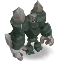 Aerial Crystal Golem