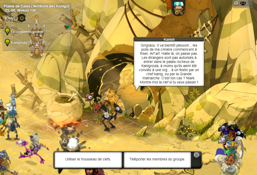 Dungeon keeper position