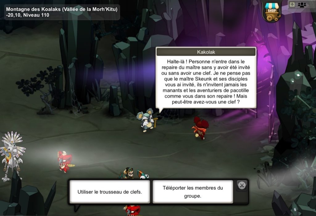Dungeon keeper position